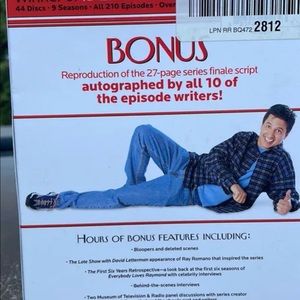 Coffret DVD.  Everybody love raymond